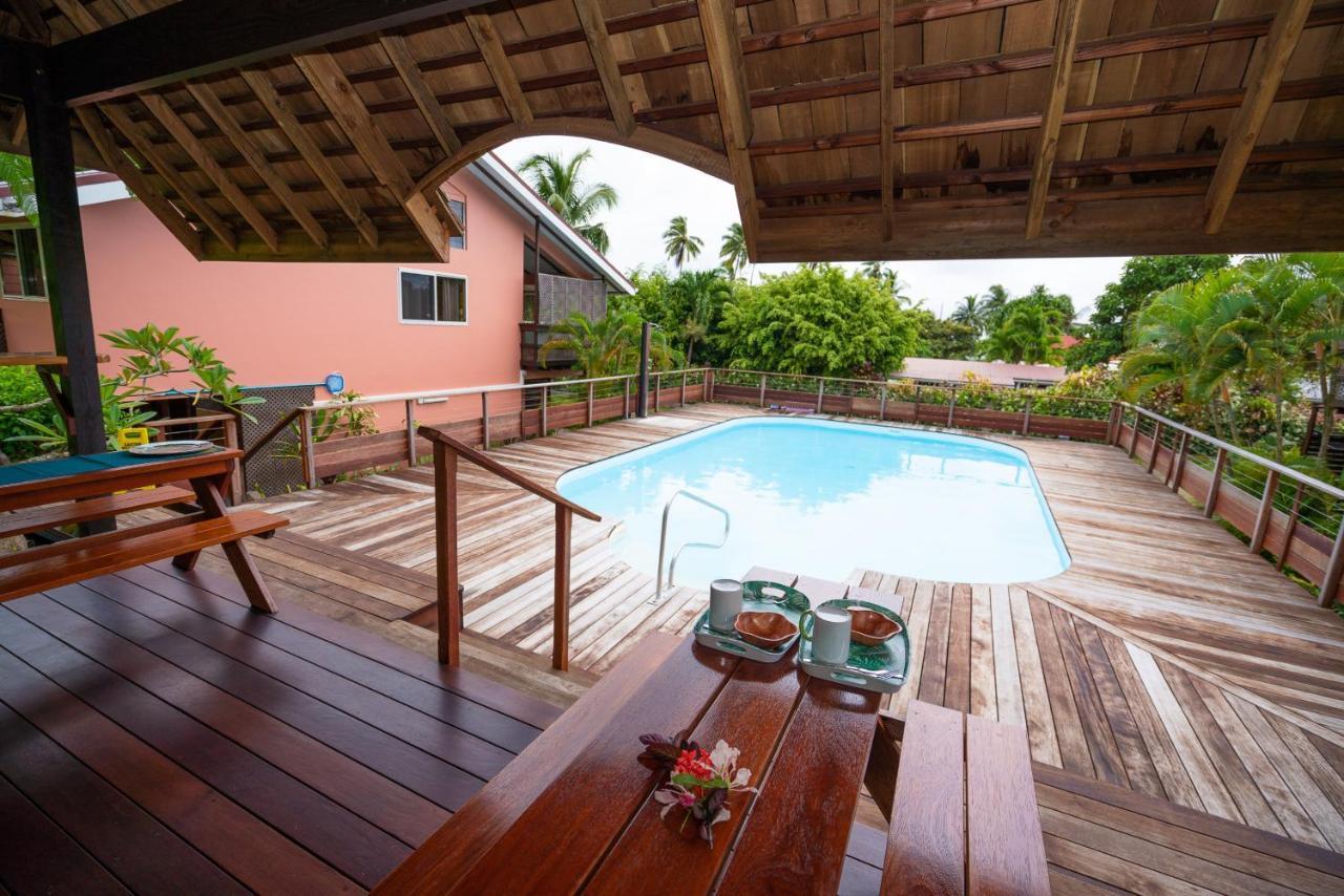 Bora Bora Holiday'S Lodge Eksteriør billede