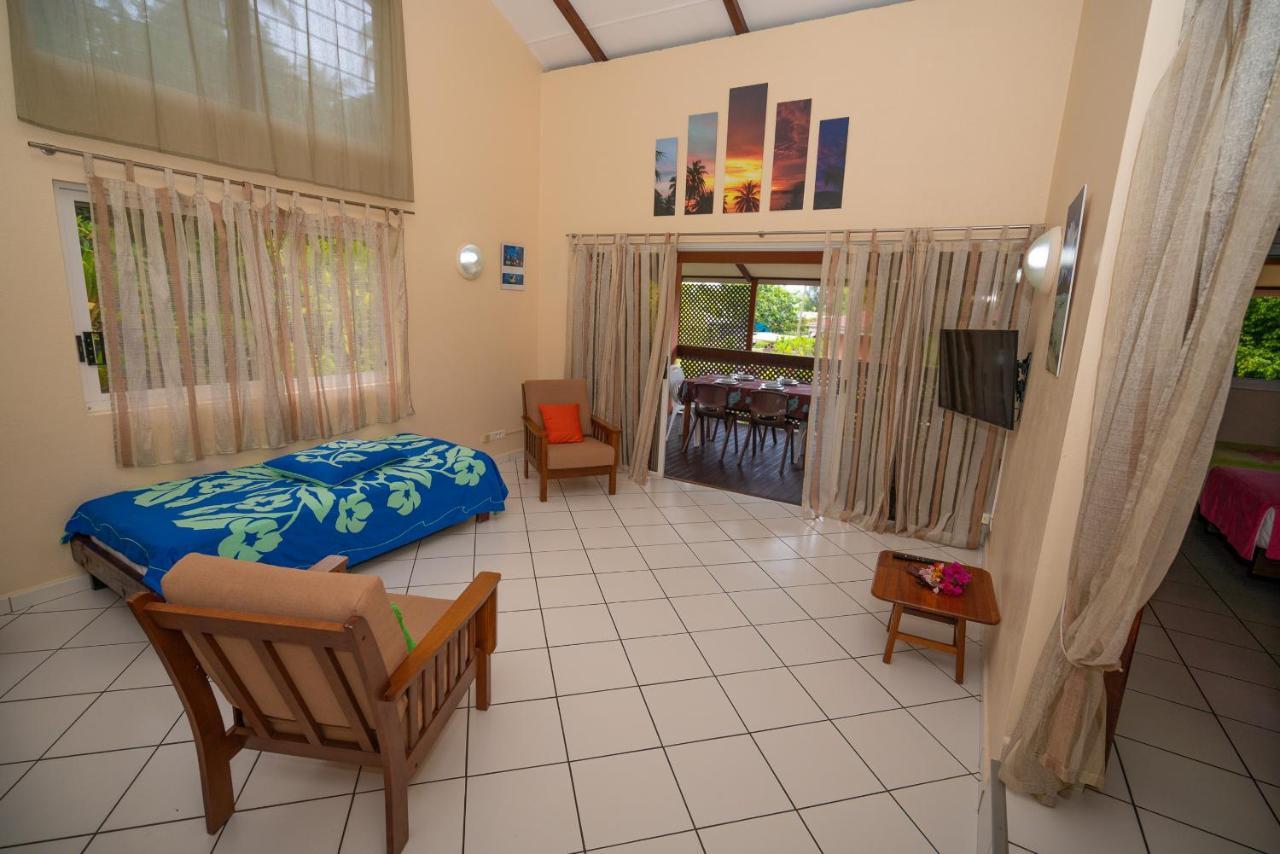 Bora Bora Holiday'S Lodge Eksteriør billede